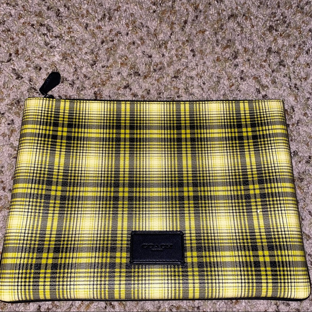 Oversized Coach Multi function pouch!